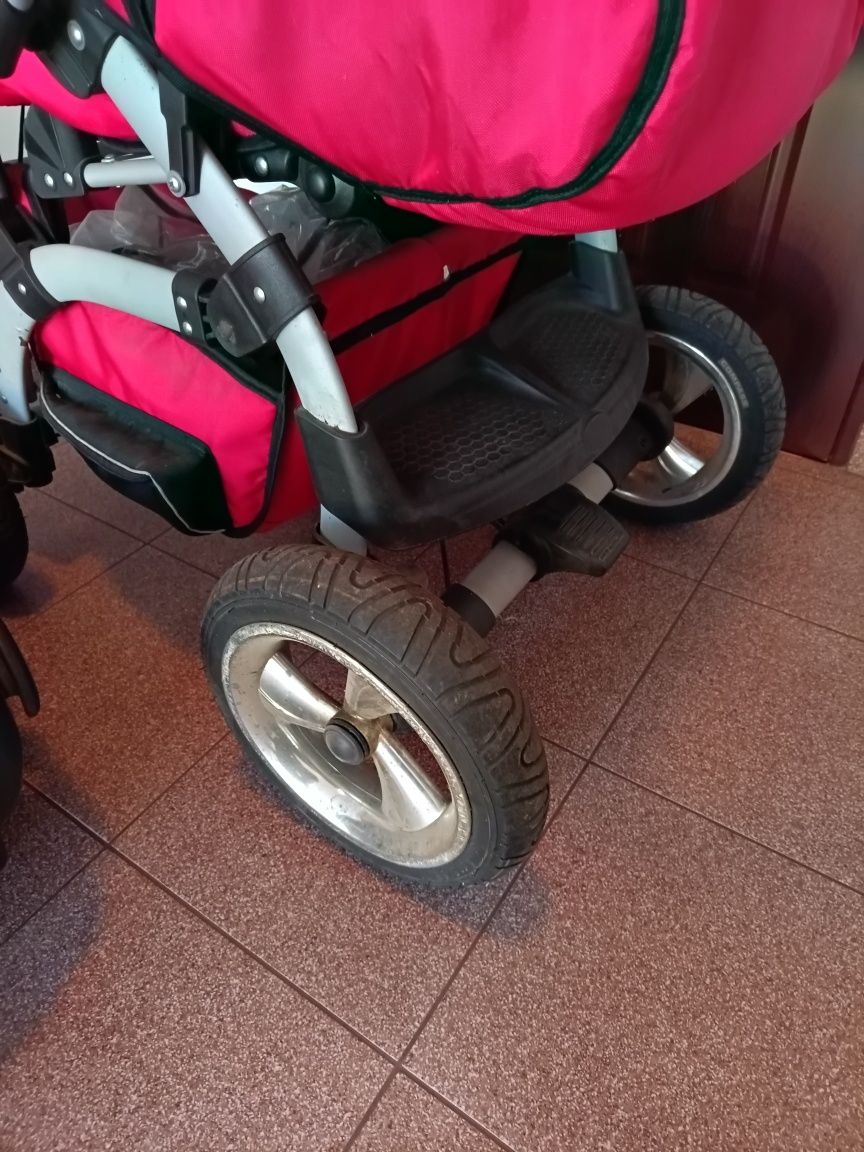 Wózek dziecięcy 2w1 + nosidełko
