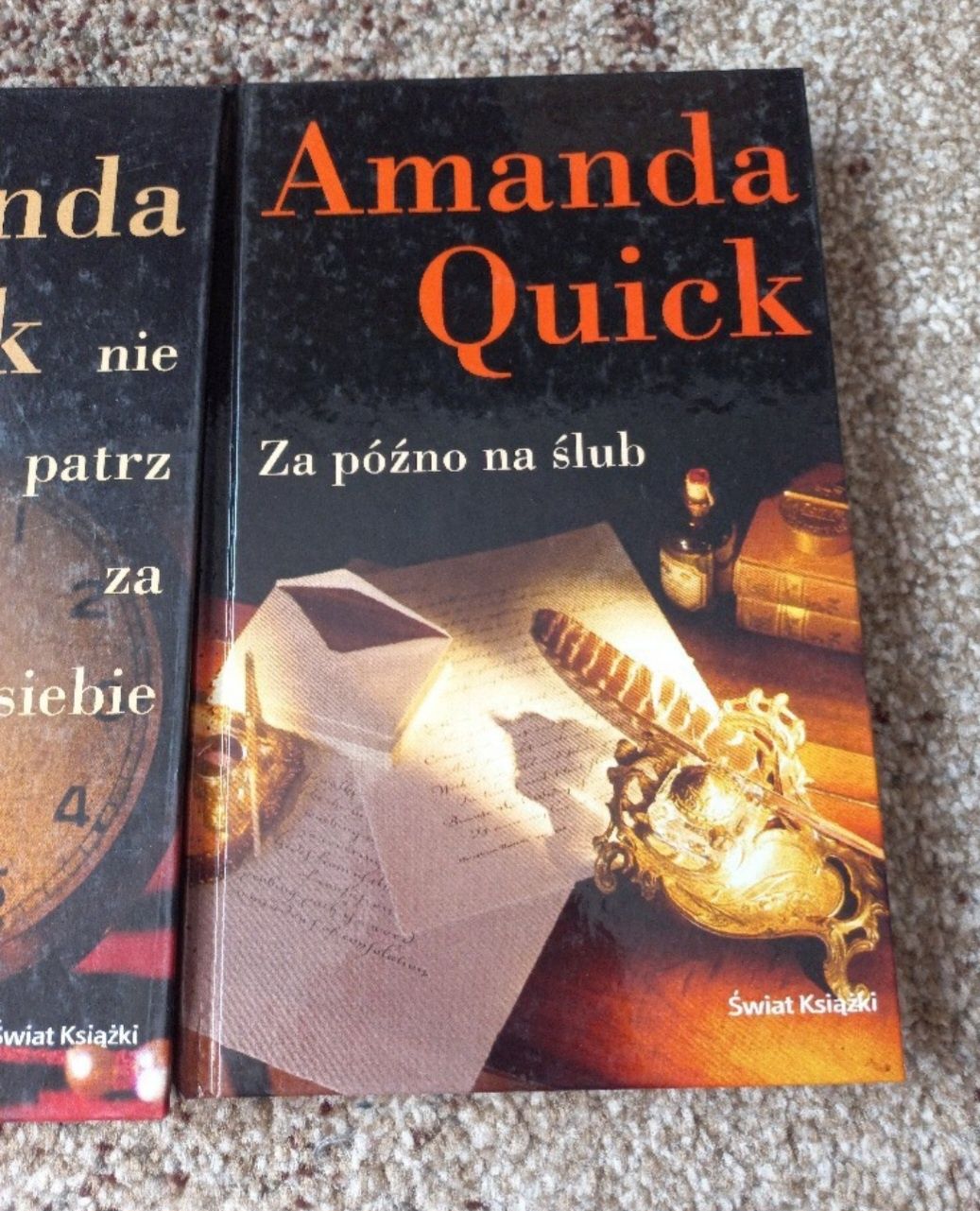 Za późno na ślub Nie patrz za siebie Amanda Quick Jayne Ann Krentz