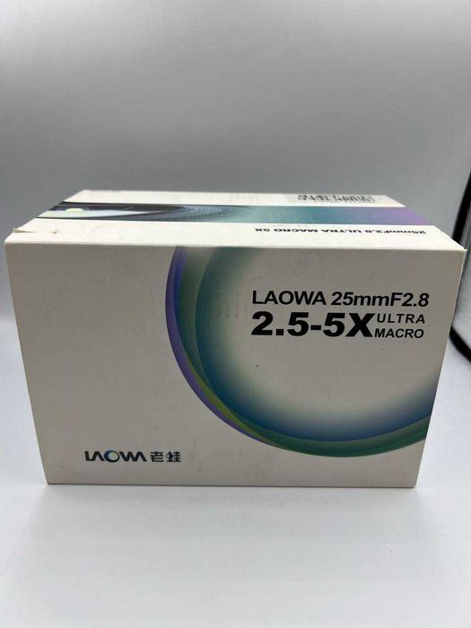 Obiektyw Laowa 25/2.8 Ultra Macro (Sony E)