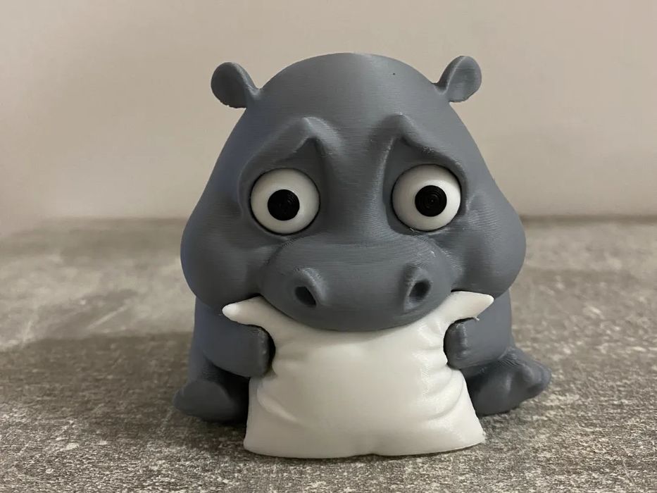 Ratinho Triste Bebé Hipopótamo