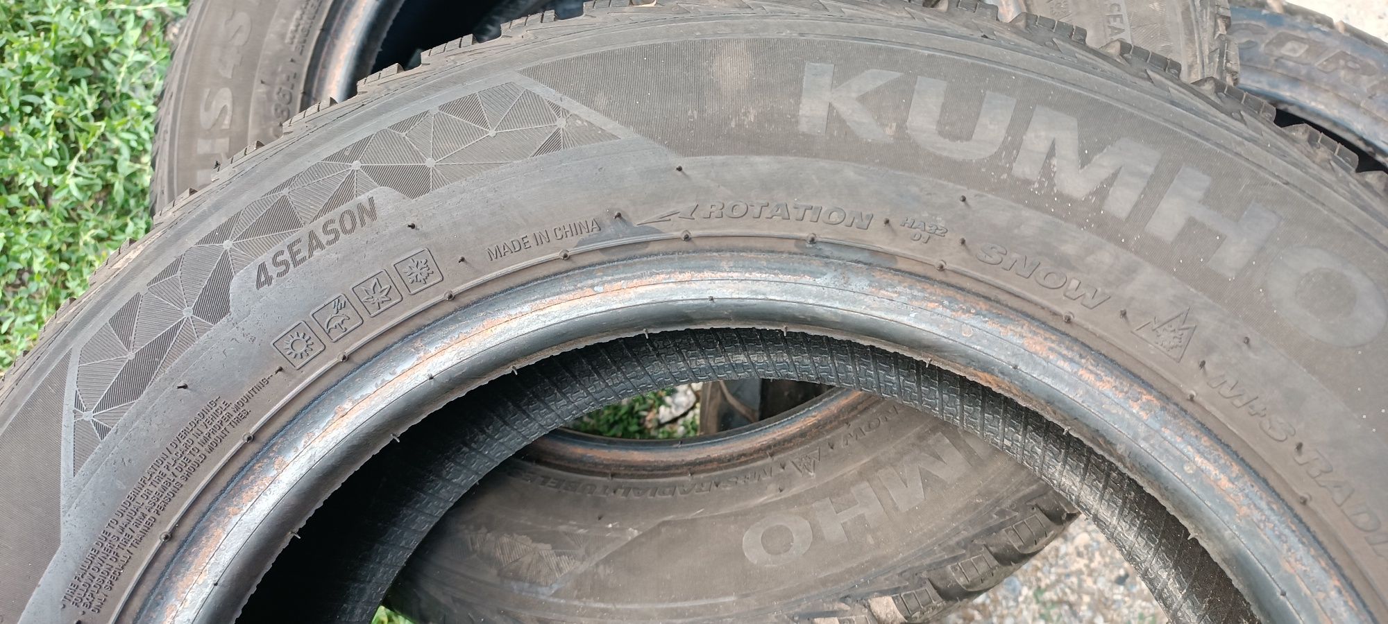 Шини KUMHO 4Season 185/65 R14 все сезонні із Європи. 2022р