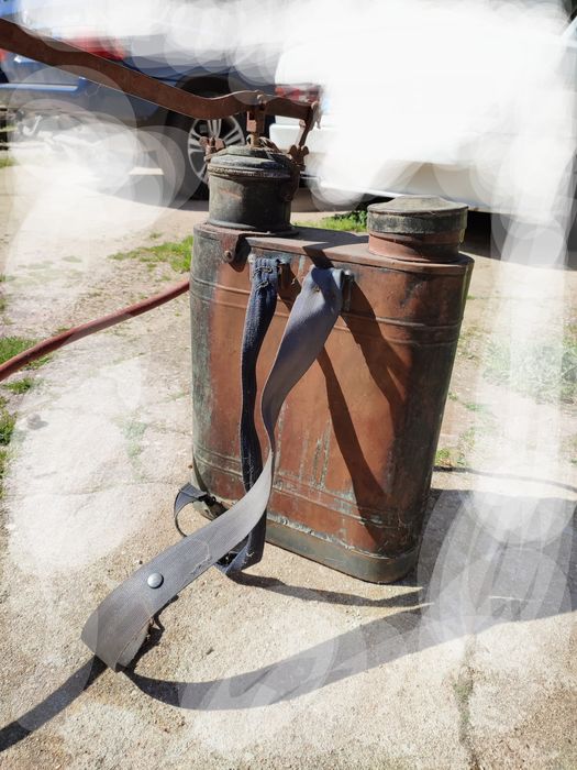 Máquina de sulfato antiga