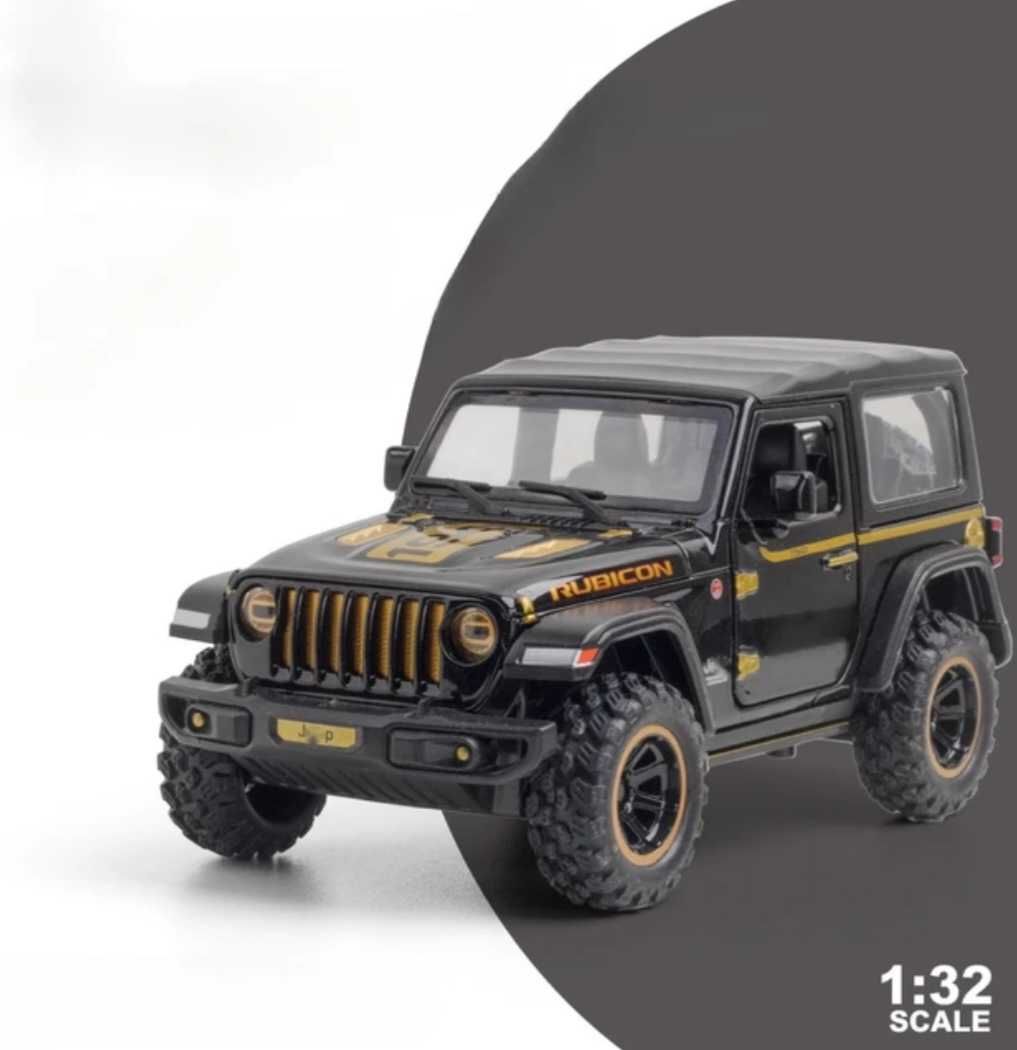 Jeep Wrangler Rubicon 1941  / Масштаб 1:32 - Металлическая