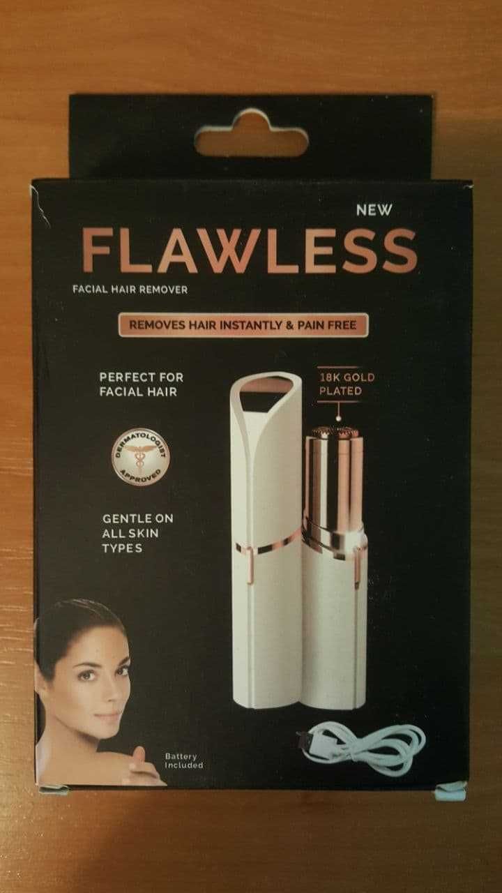 Женский эпилятор триммер для лица Flawless