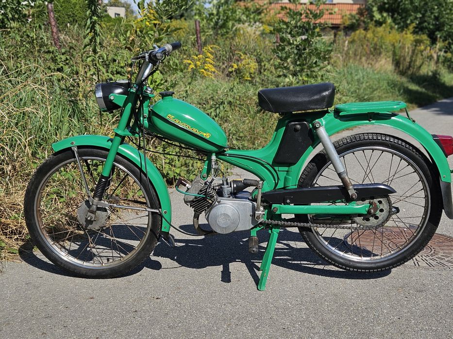 Romet Komar 2352 komarek sztywniak duża motorynka papiery transport