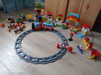 Lego duplo pociąg, farma, zwierzęta