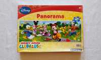 puzzle, panorama, 160, Disney, myszka Miki, Donald, Pluto, bajka