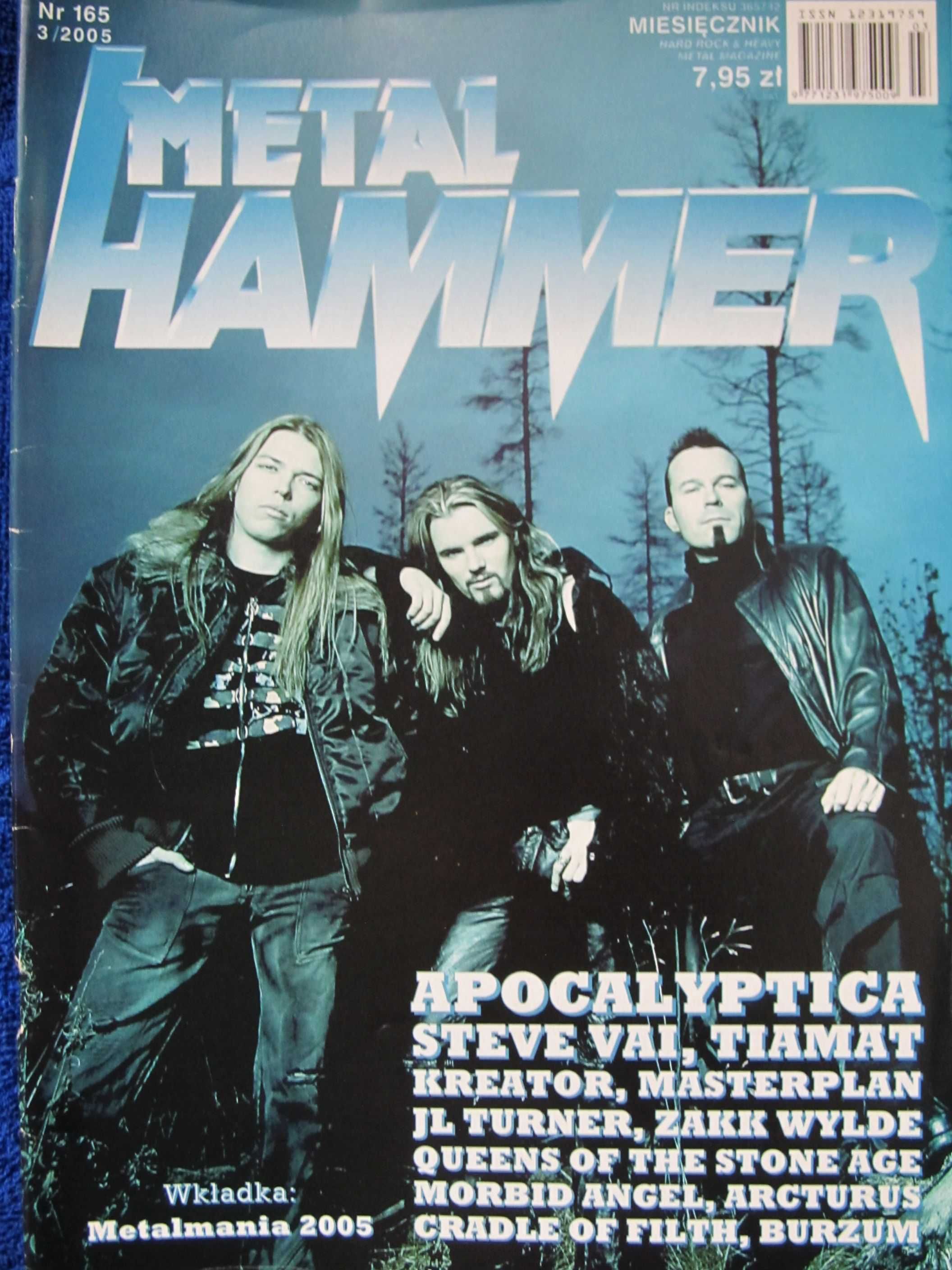 Metal Hammer 3/2005 Apocaliptica,Steve Vai,Tiamat,Queens of Stone Age