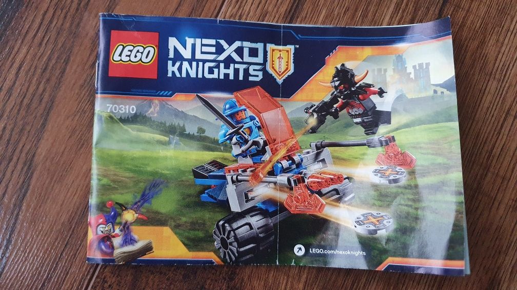 Lego Nexo Knights 70310 + instrukcja