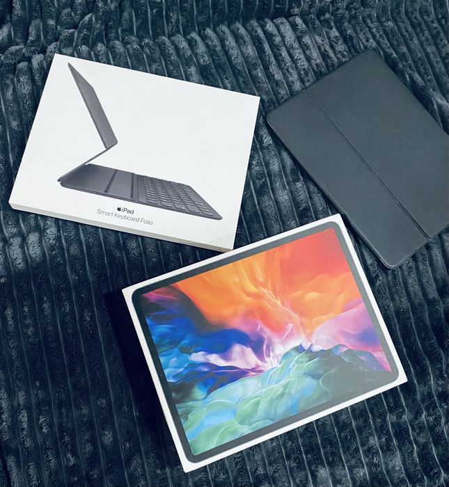 Ipad pro + Smart Keyboard 12.9 2020 128gb wi-fi space gray (MY2H2)