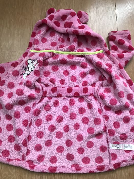 Теплий халат для дівчинки Minni George