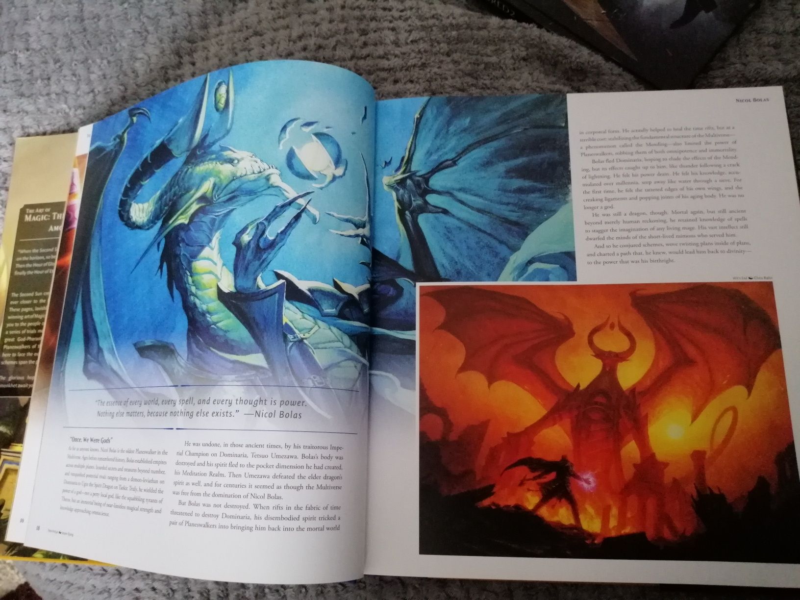 Magic the gathering artbook