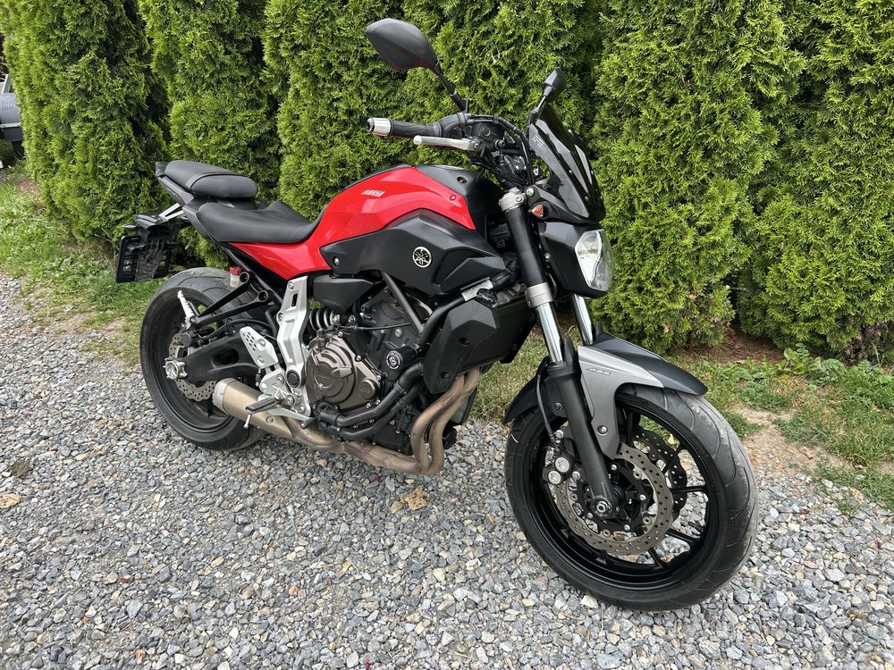 Yamaha mt07 yamaha mt-07 niski przebieg mozliwy transport