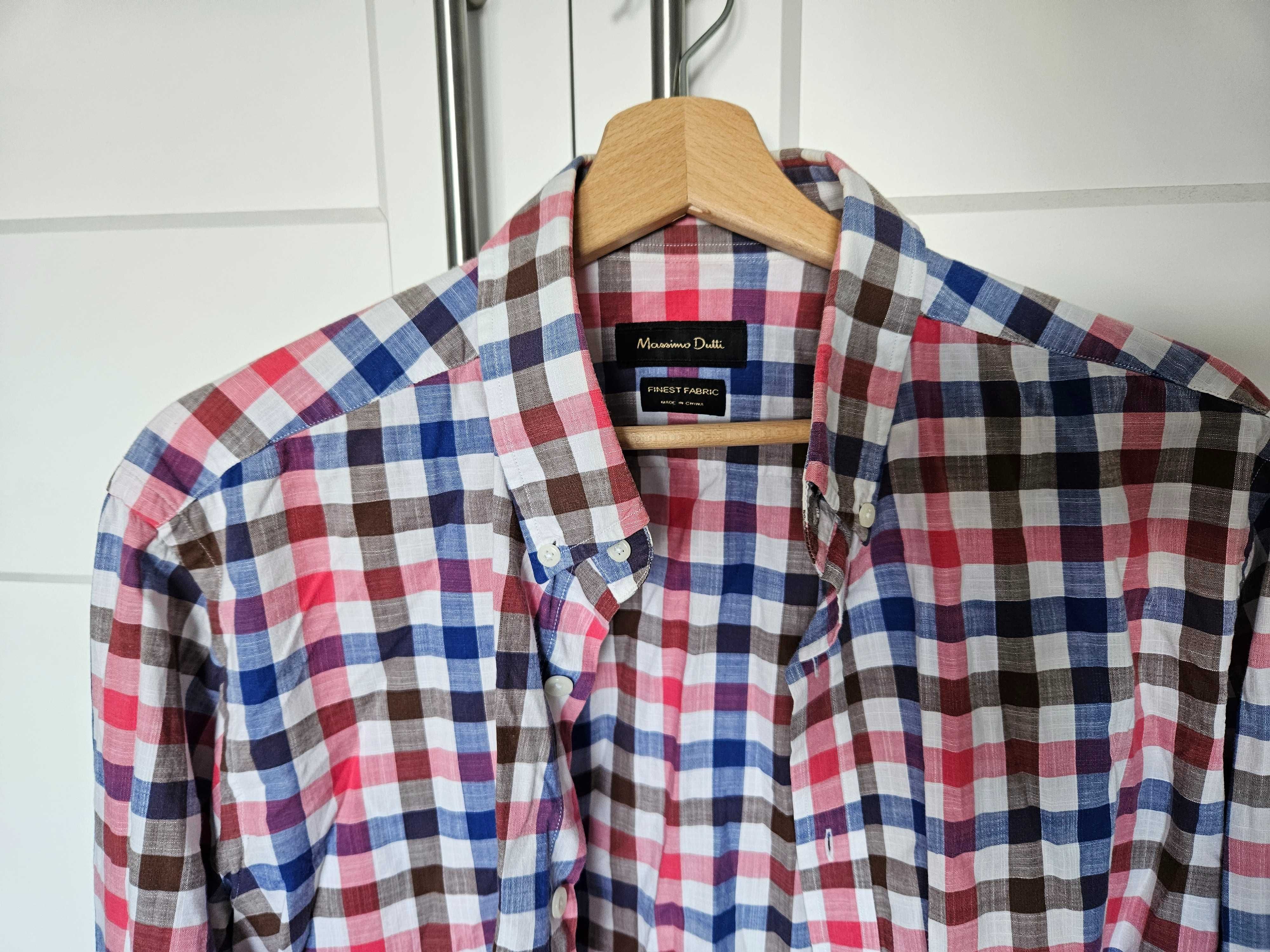 Massimo Dutti koszula męska rozm. M w stanie idealnym jak nowa