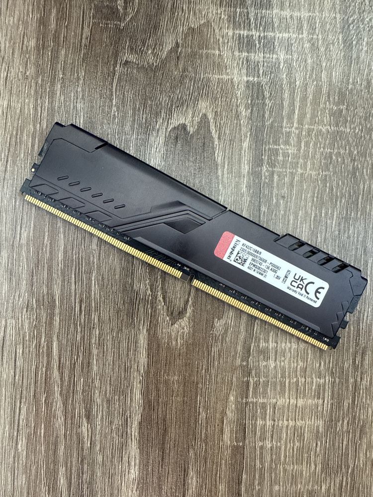 оперативная память hyperx kingston fury 8gb ddr4 3200MHz