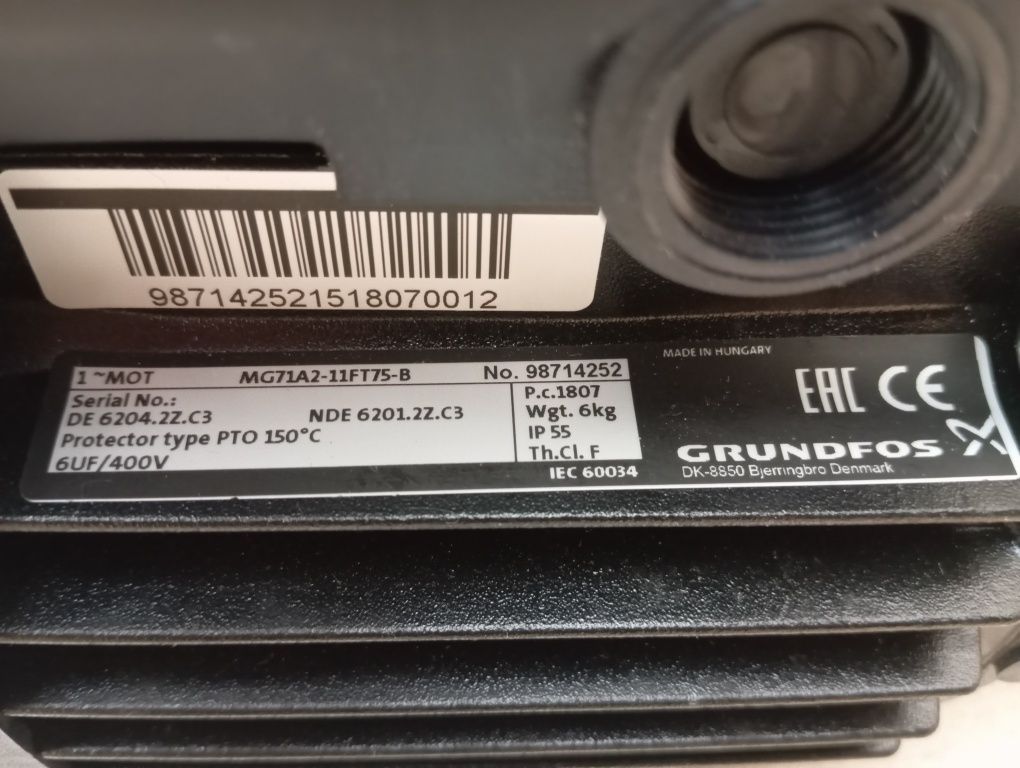 Pompa Spiralna Grundfos TP 25-80/2