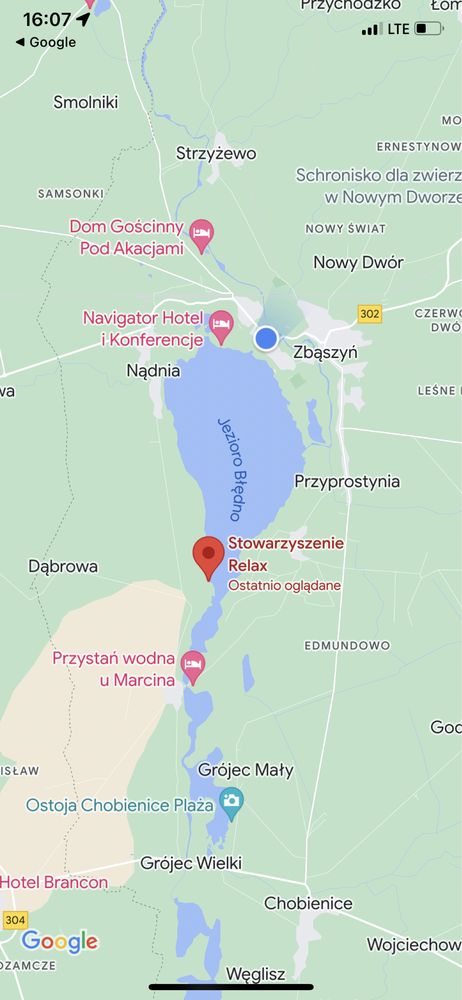 Domek nad jeziorem Nowa Wieś Relax 100m do jeziora