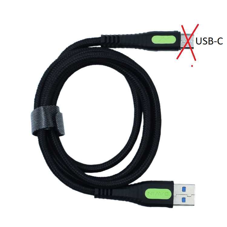 Szybki kabel USB-C 18W -> BAVIN QC 3.0 18W 100cm