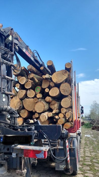 Drewno opałowe z transportem dąb buk brzoza grab