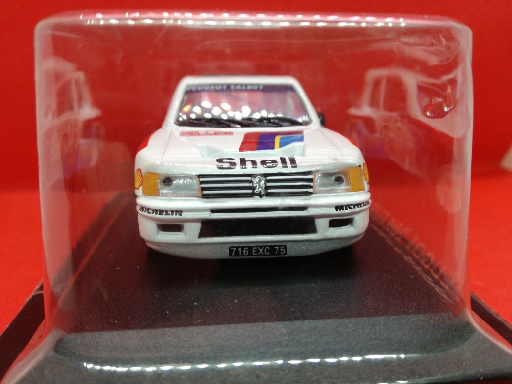 N52 Miniaturas 1/43 Peugeot de Rally como novas