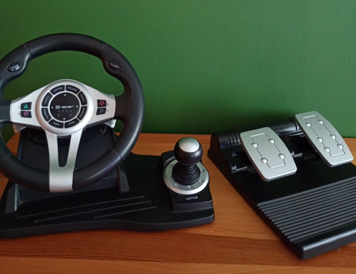 Kierownica Tracer Roadster 4w1 PCki/PS3