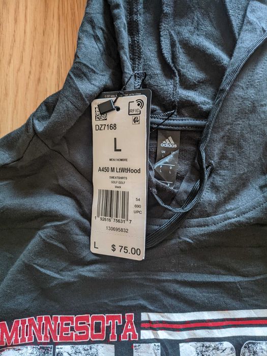 hoodie Adidas Minnesota Stars. Tamanho L.
