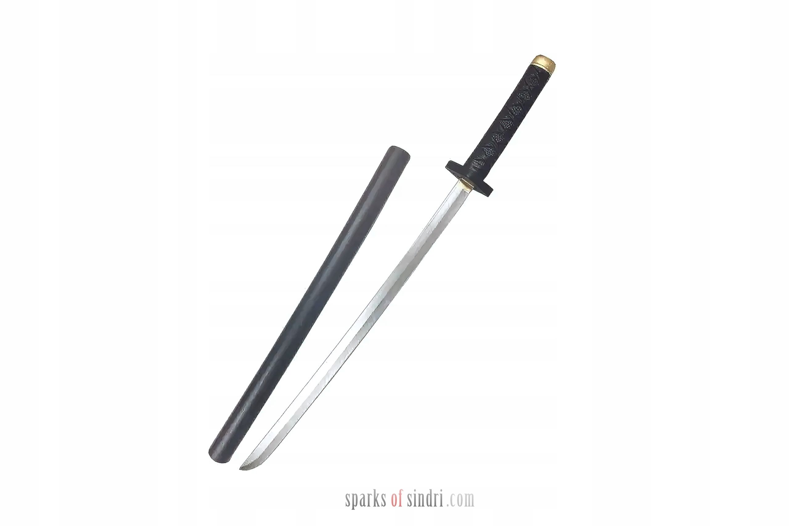 Czarna Katana | Pianka | 75 cm | Samuraj Ninja