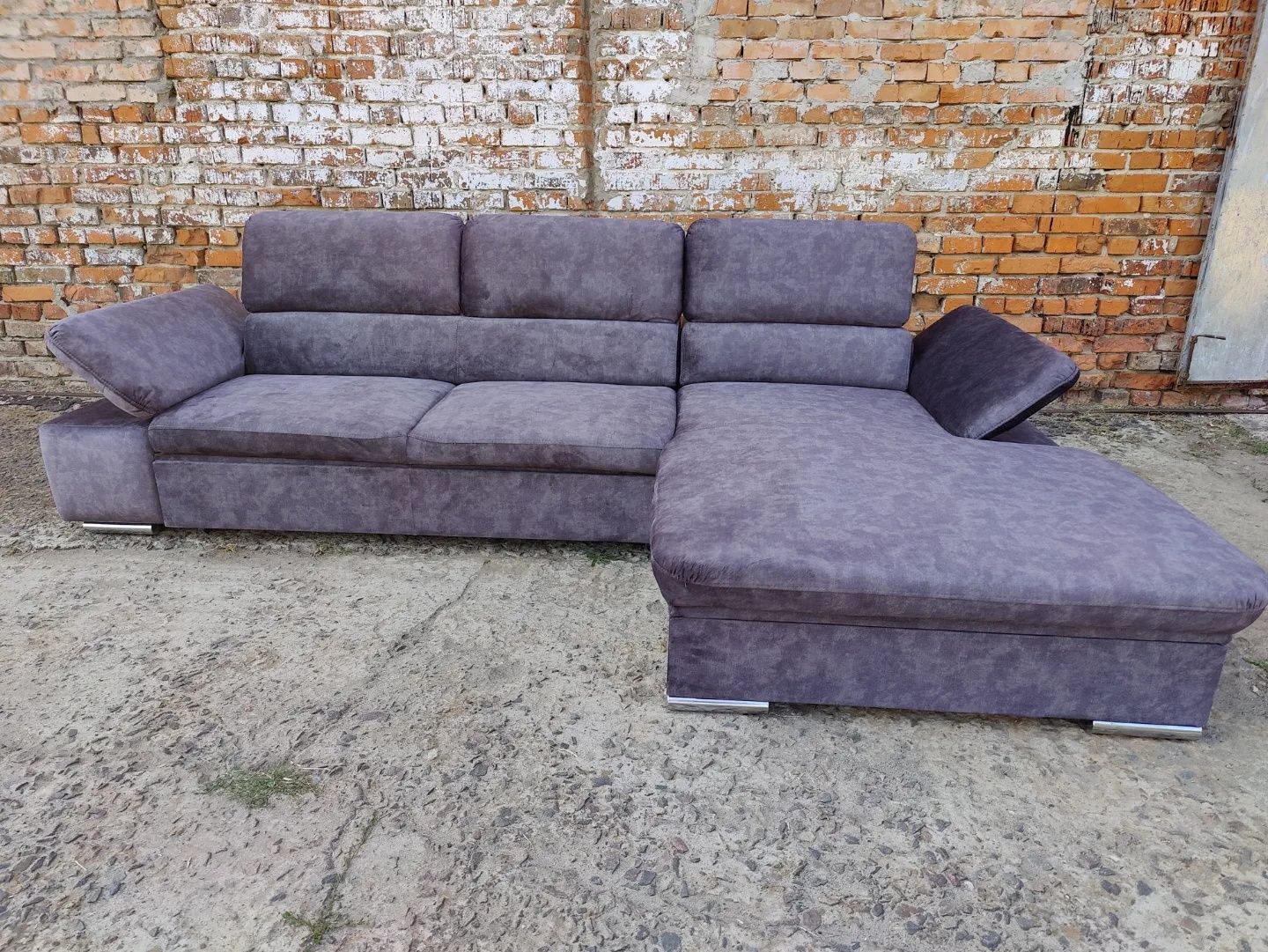 Новий кутовий розкладний диван.Мягкая мебель.Меблі з Німеччини.