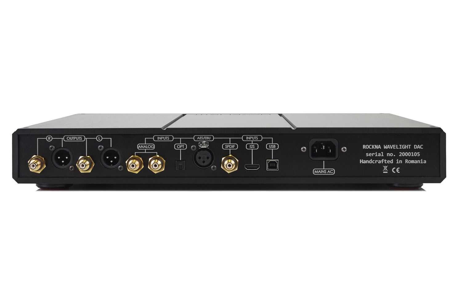 Rockna Wavelight (R2R DAC e Preamplificador) Preto