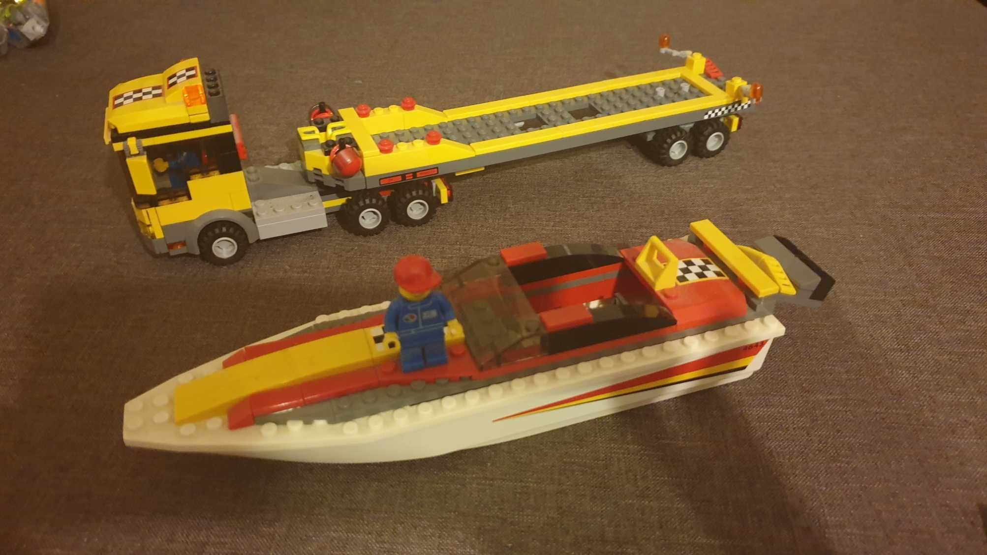 Klocki Lego City 4643 ciężarówka z motorówką