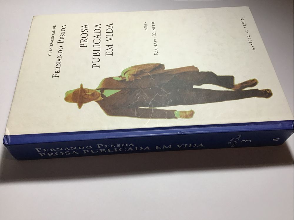 Fernando Pessoa - Prosa - Assírio e Alvim, capa dura, 480 páginas