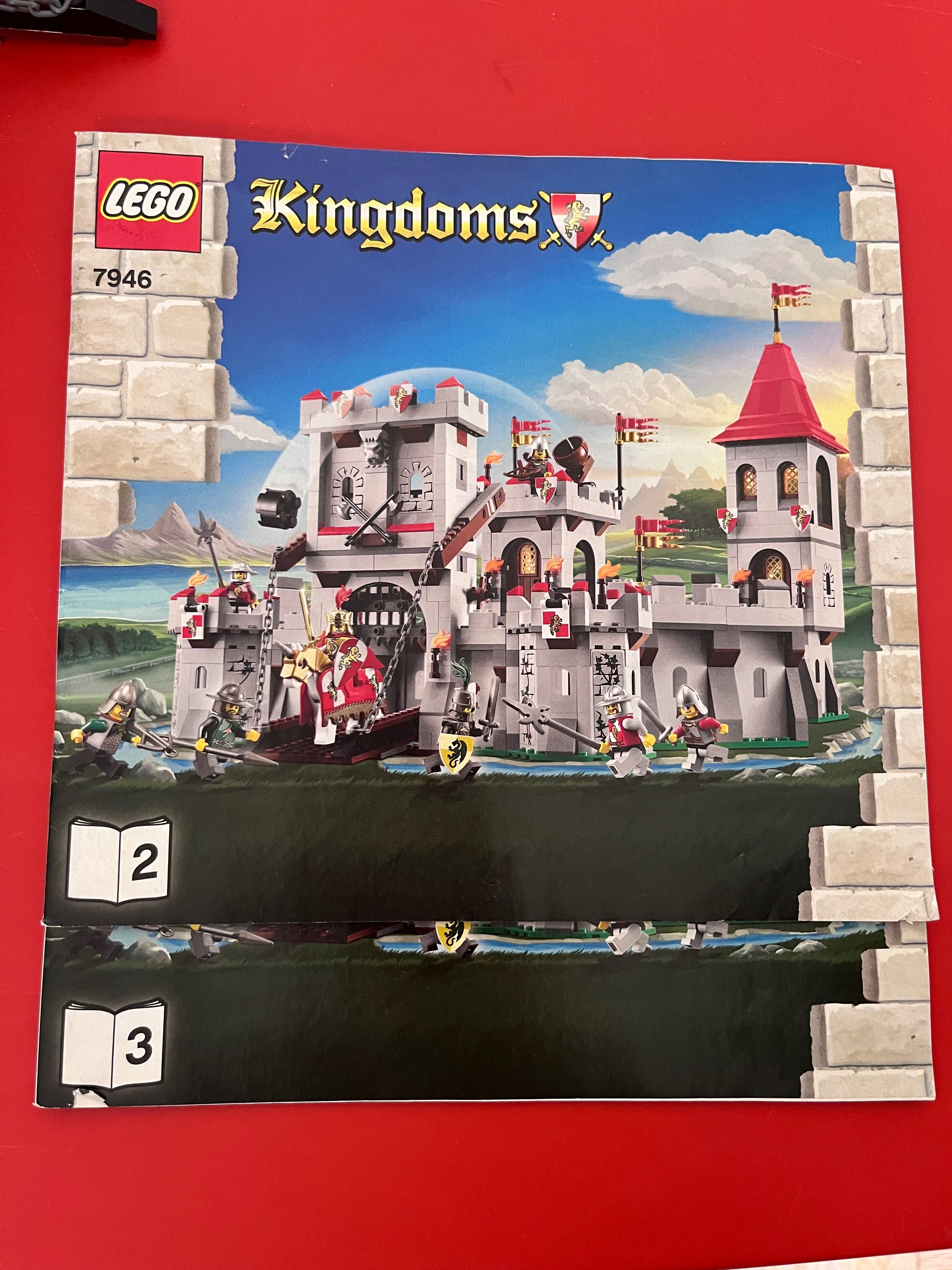 Kompletne LEGO Castle 7946 Zamek Króla