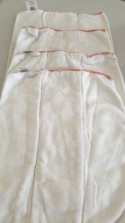 Extra chłonne prefoldy preflaty wkłady ręcznikowe pielucha  LBD  katal