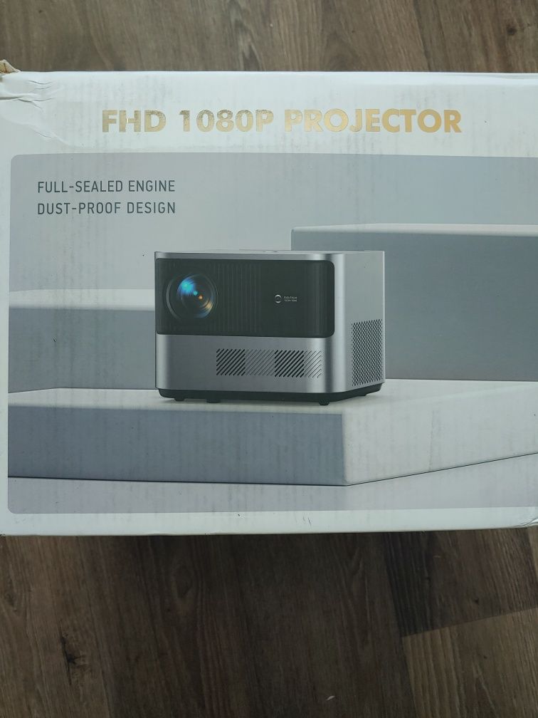 Проектор full-hd Vizony 1080p 4k support 800 ansi яркость