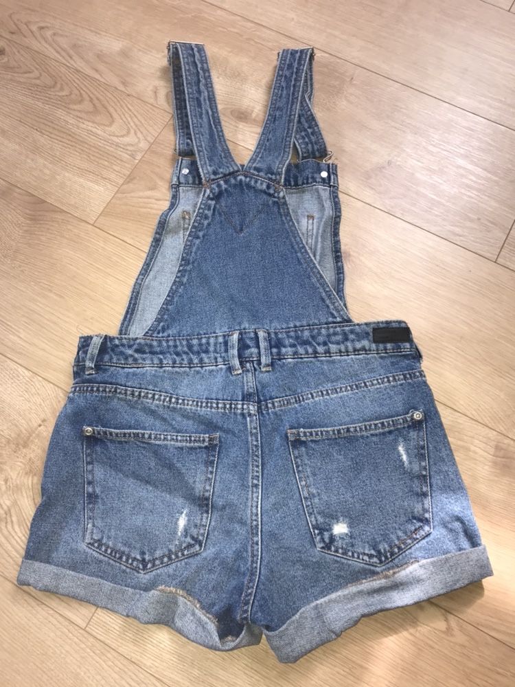 Ogrodniczki jeansowe Pull&Bear roz. S