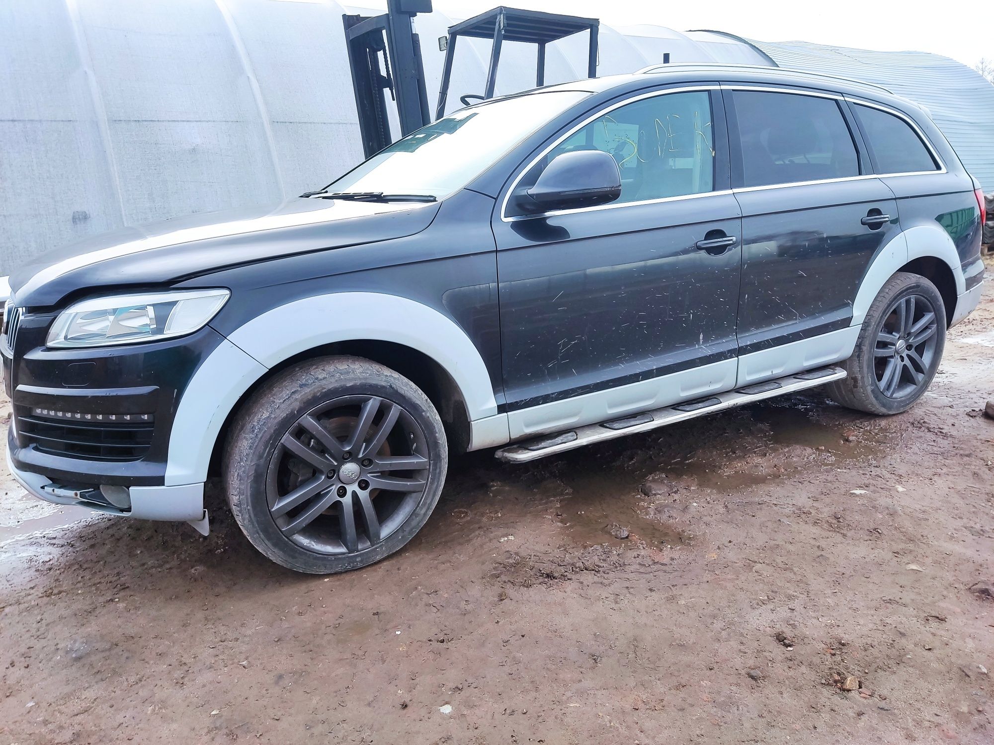 Karoseria AUDI Q7 4L LZ7L Maska Zderzak Błotnik Drzwi Klapa