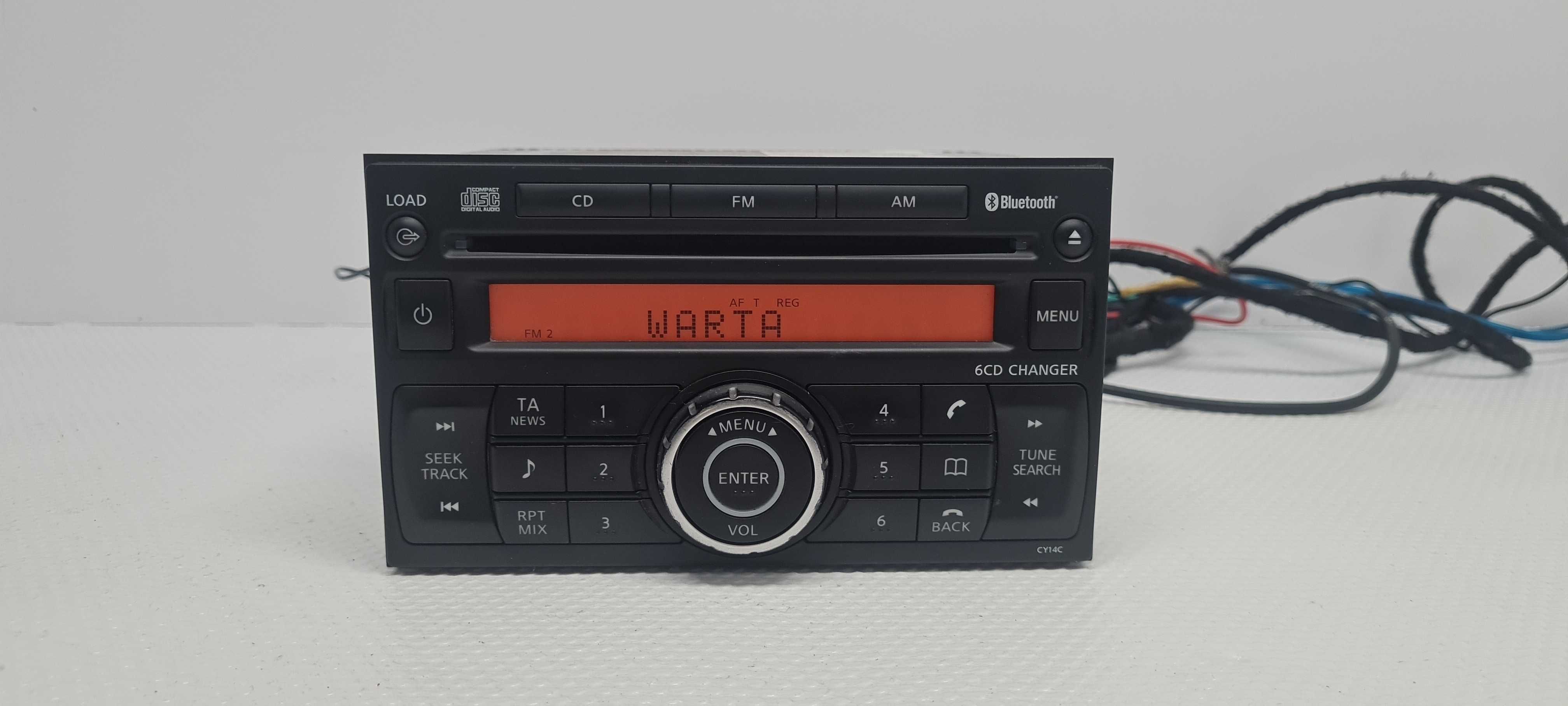 Nissan Qashqai J10 Radio Cd BT 28185JD400 z kodem