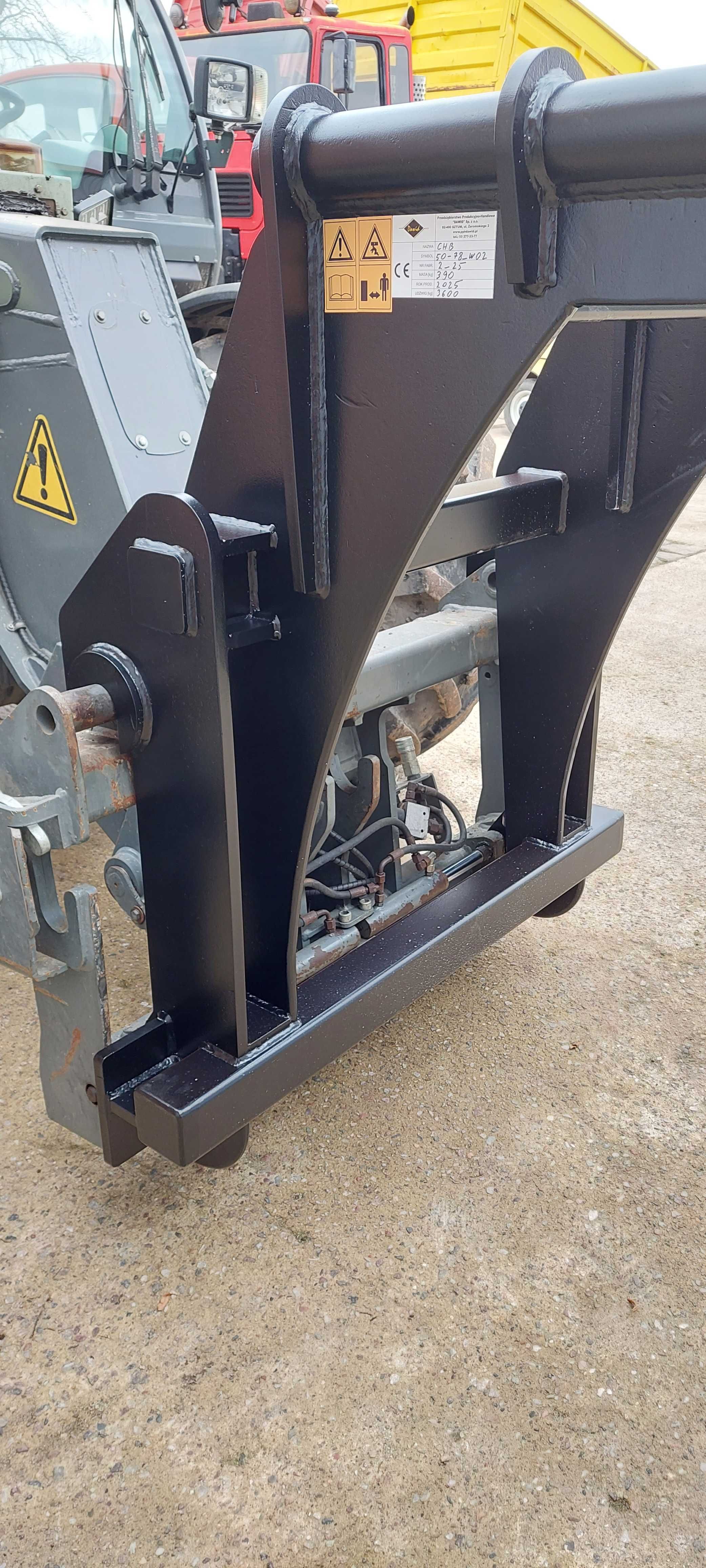 Chwytak zawiesie do BIG BAG 6 worków do ładowarek Manitou/ JCB / Merlo