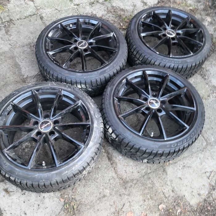 VW AUDI KOLA WHEELWORLD WH28 75017 KOMPLET KOL OPON ET45 5X112