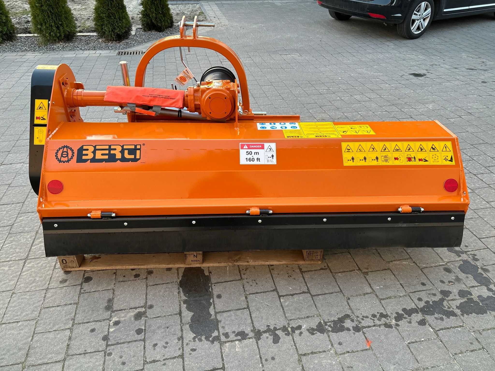 NOWY Mulczer/Kosiarka bijakowa BERTI PARK/P 180 z przesuwem !!