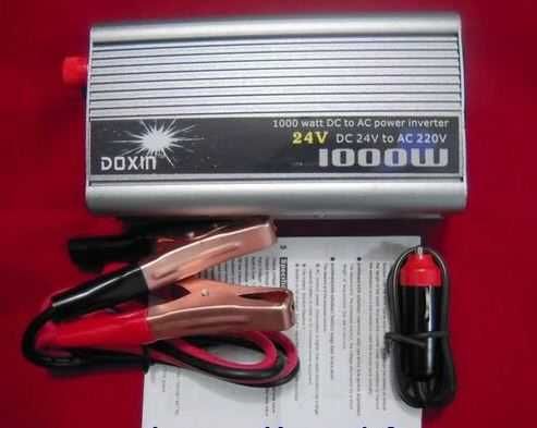 (00039) Inversor de 1000 watts 24v DC para 220v AC