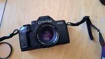 Contax 167 MT plus obiektyw 50mm 1.7