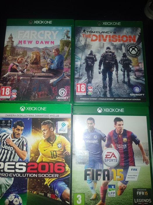 Sprzedam gry na Xbox one