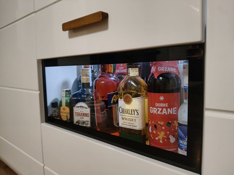 Komoda biała połysk Agata meble