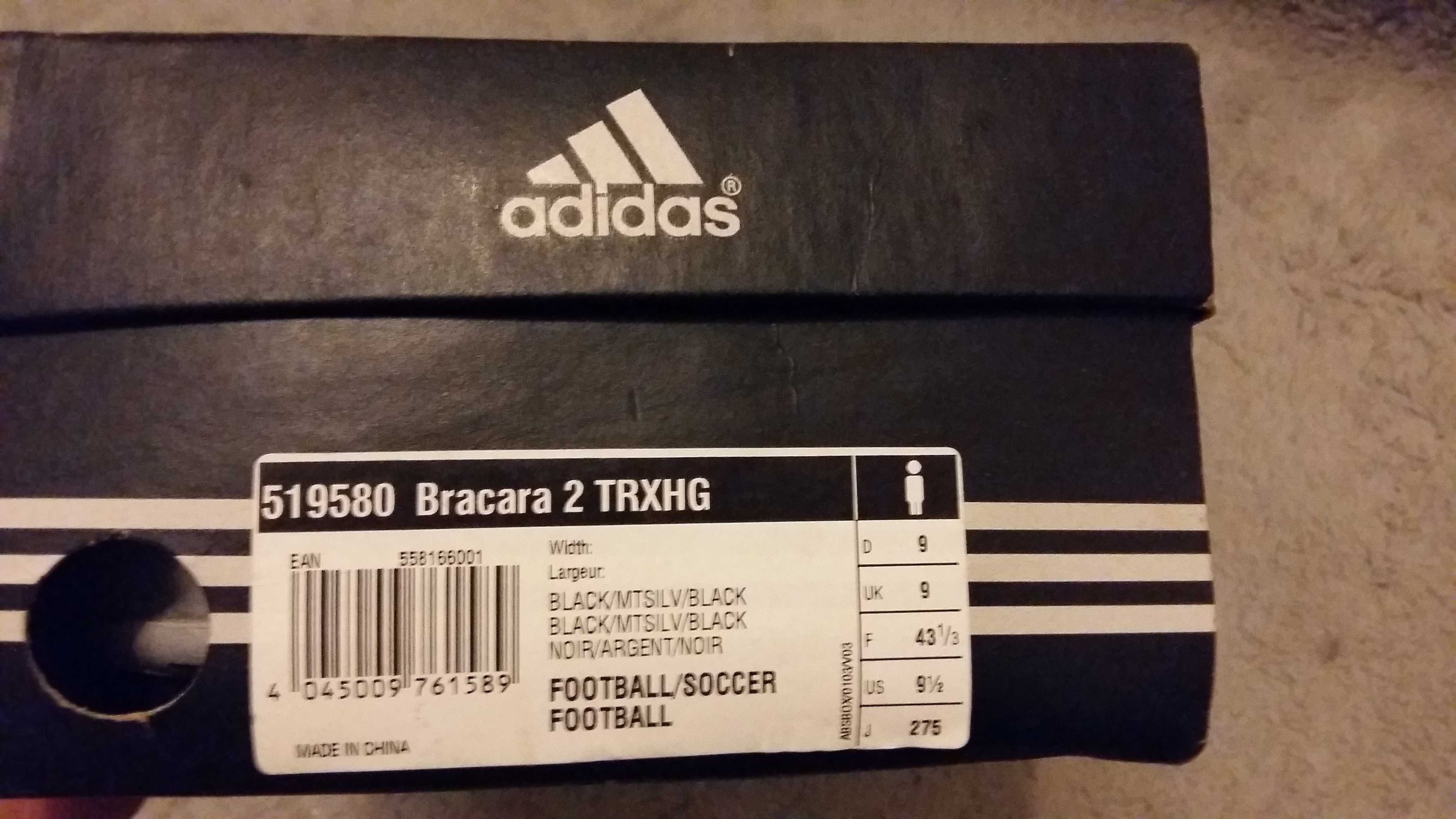 Buty do gry w piłkę Adidas Bracara 2 TRXHG: FR 43 1/3  NOWE  #