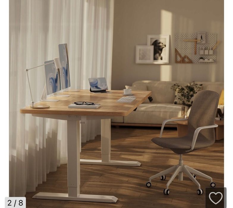 Biurko z regulacją wysokości