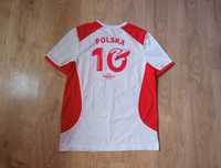 Футболка чоловіча футбольна Polska Poland Euro2016