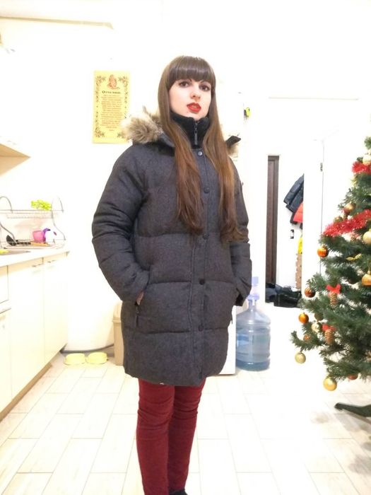 Фирменный пуховик "ESPRIT" размер S