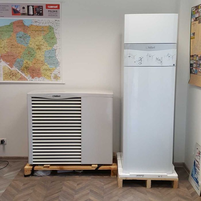 OKAZJA! VAILLANT pompa ciepła 85/3A + centrala grzewcza