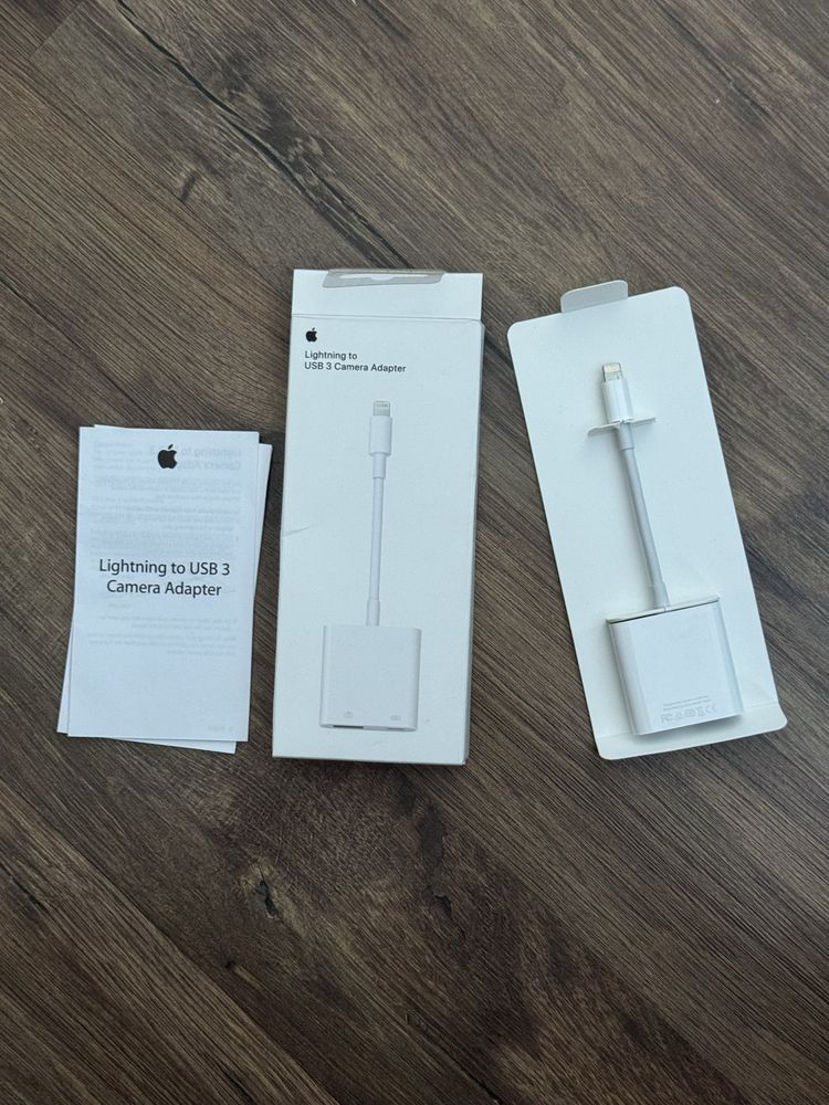 Адаптер Apple Lightning to USB 3 Camera Adapter (MK0W2)